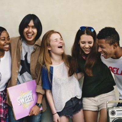 People Friendship Music Radio Entertainment Togetherness Concept
